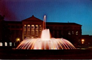 Indiana West Lafayette Loeb Memorial Fountain Purdue University
