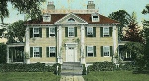 Postcard  1907 View of  Home of  American Poet Henry Longfellow.         N2
