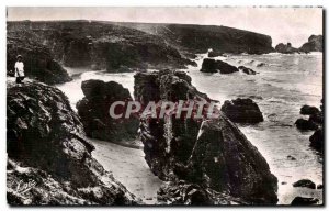 Modern Postcard Quiberon Beach Lamartime