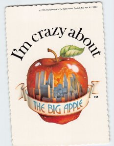 Postcard Im crazy about The Big Apple New York City New York USA