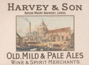 St Austell Brewery Cornwall Beer Mat Map Postcard