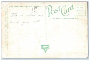 c1920 Post Office Camp Devens Exterior Building Ayer Massachusetts MA Postcard