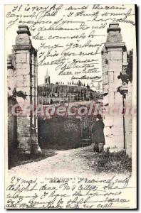 Postcard Old Vesoul Gate Vendemiaire