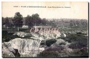 Old Postcard Forest of Ermenonville Les Bruyeres Desert