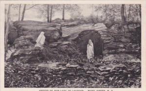 New York Saint Josephs Grotto Of Our Lady Of Lourdes Albertype