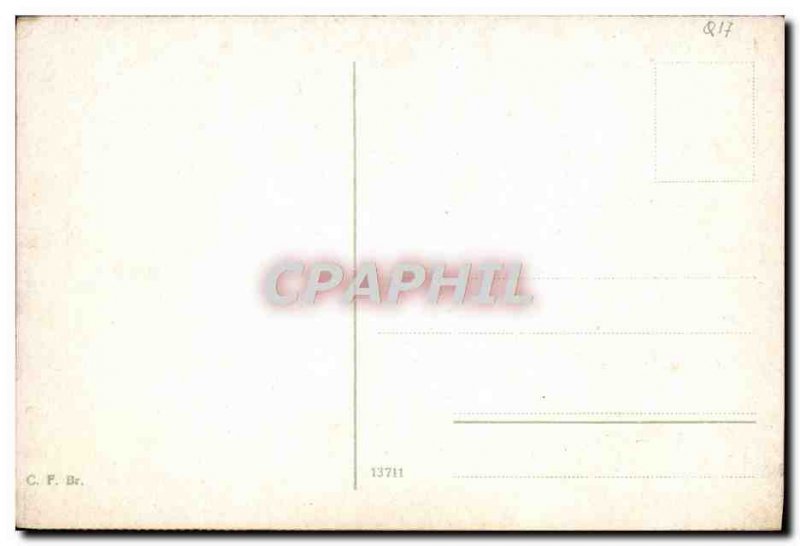 Old Postcard Brussels Place Royale