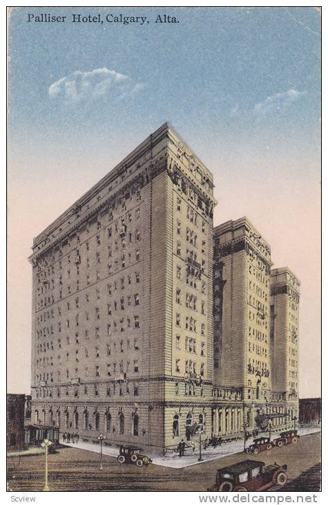 Palliser Hotel, Calgary, Alberta, Canada, 1900-1910s