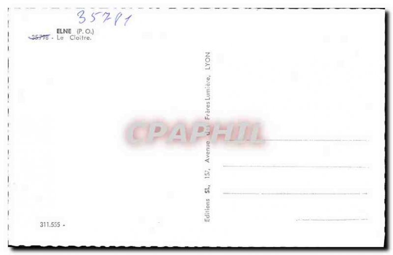 Postcard Old Elne PO Le Cloitre