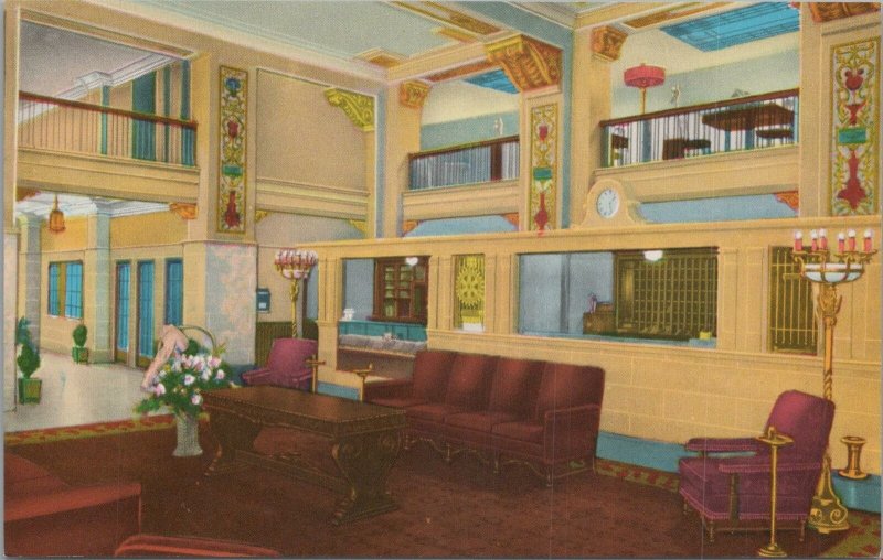 Postcard Greystone Hotel Indiana IN