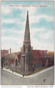 New York Syracuse Saint Pauls Episcopal Church 1911