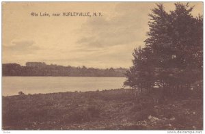 Scenic view, Alta Lake, near Hurleyville, New York, PU-1914