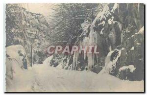 Old Postcard Landscapes and Winter Sports Stalactites