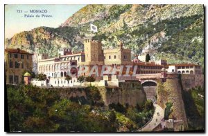 Old Postcard Monaco Prince's Palace