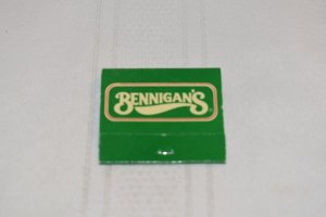 Bennigan's Matchbook