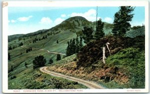 M-4160 Dunraven Pass Yellowstone Park Wyoming