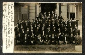 RPPC EDEN THEOLOGICAL SEMINARY ST. LOUIS MISSOURI REAL PHOTO POSTCARD 1909