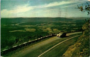 Shenandoah River Skyline Dr National Park VA Virginia Postcard PM Annandale VA 