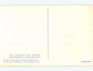 Unused Pre-1980 POSTCARD FROM THE SALVADOR DALI MUSEUM Cleveland Ohio OH ho9533