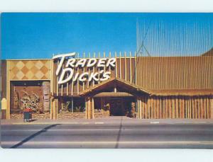 Pre-1980 TRADER DICKS SOUTH SEA ISLAND RESTAURANT Sparks - East Reno NV B8849@