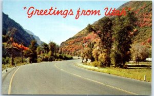 M-105270 Provo Canyon Greetings from Utah