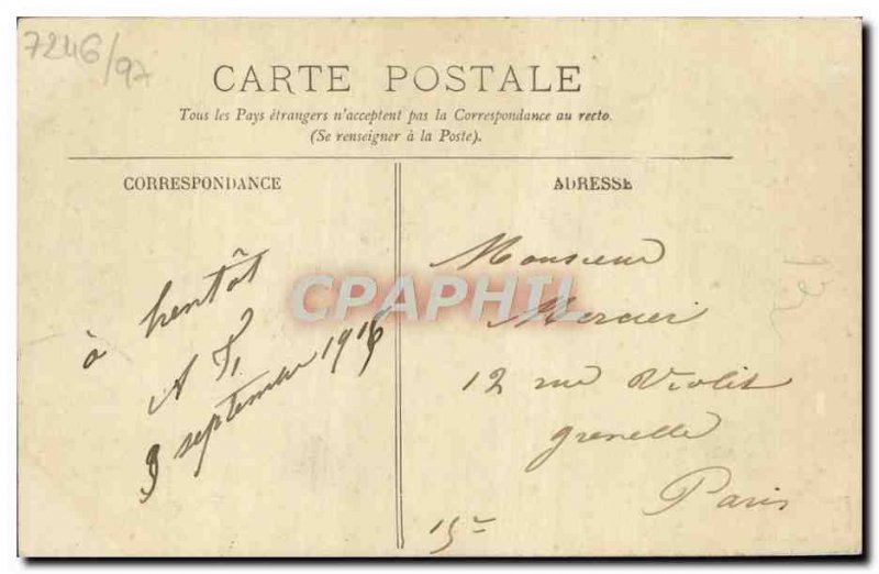 Old Postcard Trois Monts The mill Pray