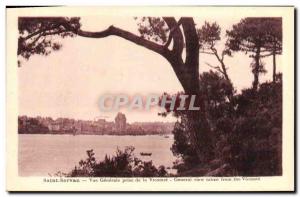 Old Postcard Saint Servan Vue Generale taking the Vicomte