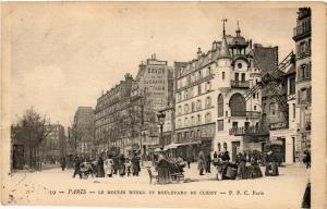 CPA PARIS 18e Le Moulin Rouge. Boulevard de CLICHY (539697)