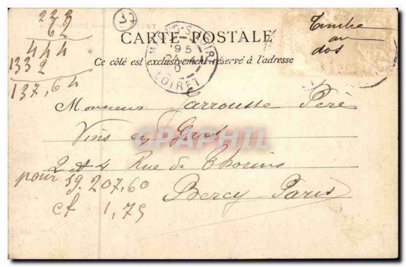 Tours - New City Hotel - Old Postcard