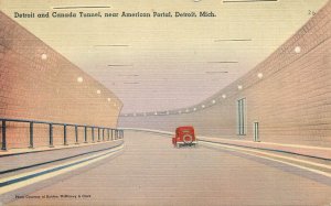 United States Detroit Michigan Detroit Canada Tunnel near American Portal