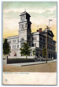 U.S Custom-house Building Memphis Tennessee TN Tuck's Antique Unposted Postcard 