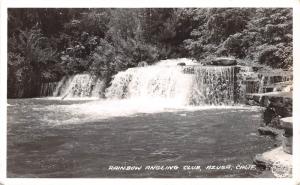 F1/ Azusa California Postcard Real Photo RPPC c30s Rainbow Angling Club