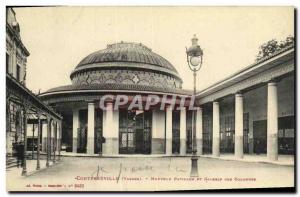 Old Postcard Contrexeville New Pavilion and Gallery Of Columns