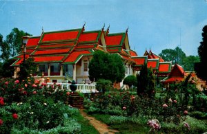 Thailand Phu Phing Raja Nives Palace Chiang Mai Postcard 09.90