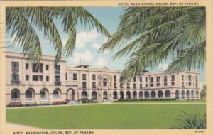 Panama Colon Hotel Washington 1941 Curteich