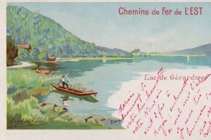 Chemins De Fer De L'est Eastern Railways French Old Advertising Postcard