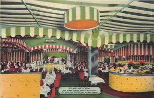 New York City~Iceland Theatre Restaurant~Dine~Dance~Interior~Art Deco~1940s