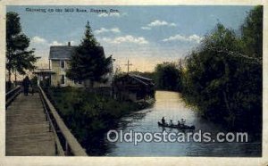 Canoeing, Mill Race - Eugene, Oregon OR  