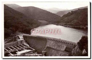 Old Postcard Electricite Lamalou Baths Dam Biconque