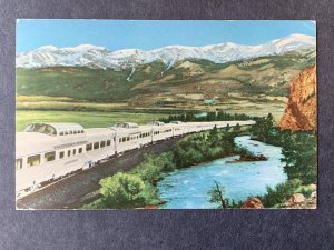 California Zephyr Train CA Chrome Postcard H1146082657