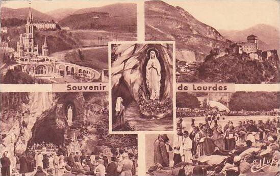 France Lourdes Multi View 1962