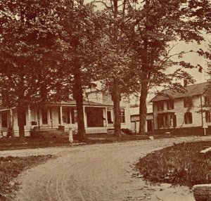 C. 1920's Main Street, Springville, Pa. Postcard P171 