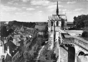 BR38629 Le chateau chapelle st Hubert amboise france