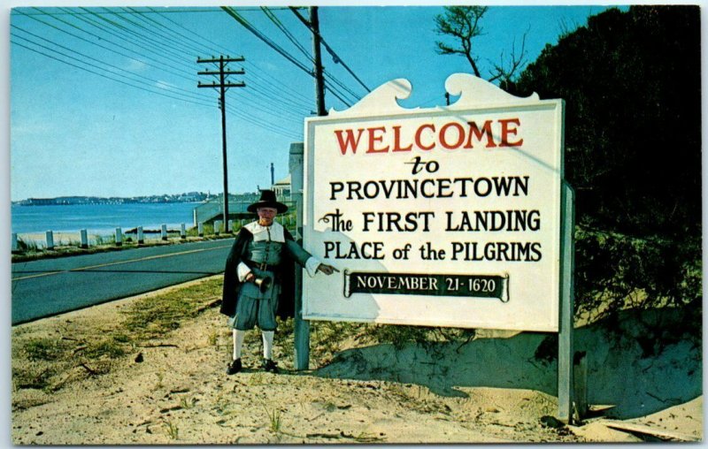 to Provincetown, The First Landing Place of the Pilgrims