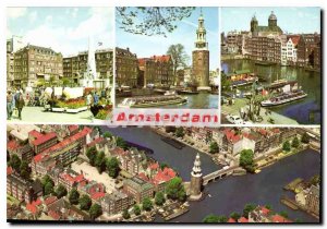 Postcard Modern Amsterdam Holland