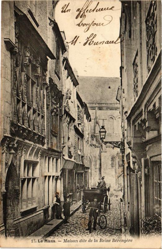 CPA Le MANS - Maison dite de la Reine Berengere (391085)