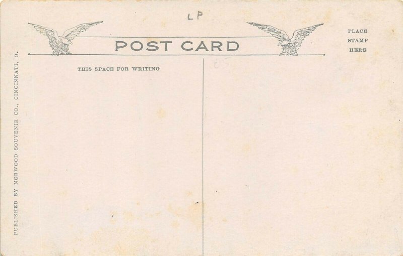 Cincinnati Ohio c1910 Postcard University Of Cincinnati