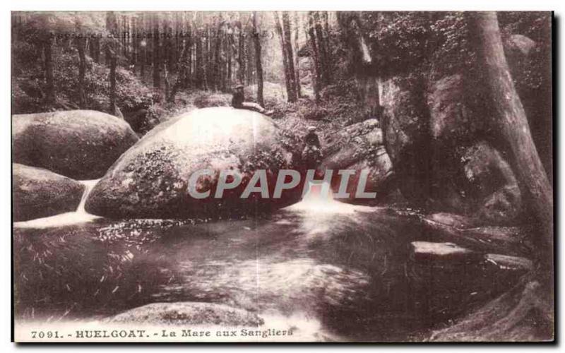 Postcard Old Huelgoat La Mare aux Boars