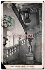 Maisons Laffitte - Le Chateau - Grand Staircase - Old Postcard