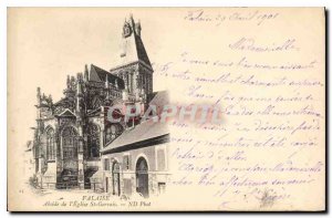 Postcard Ancient Cliff Apse of the Church of St Gervais