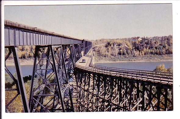 Canadian Pacific Railway Bridge, Highway Bridge, Nipawin,  Saskatchewan, 